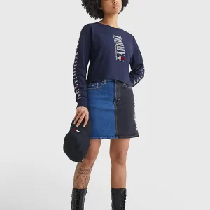 Tommy Jeans T-shirt Blue - Women