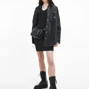 Calvin Klein Jeans Jacket Black - Women