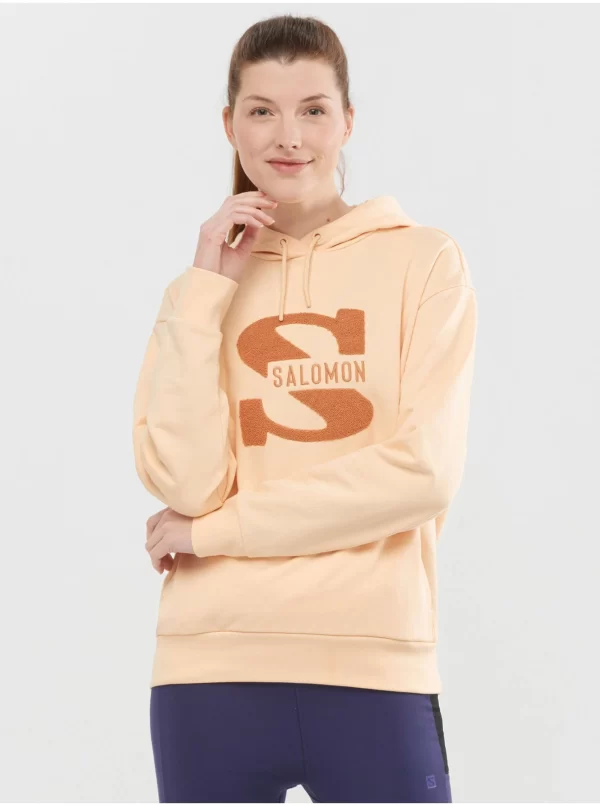 Salomon Sweatshirt Beige - Women