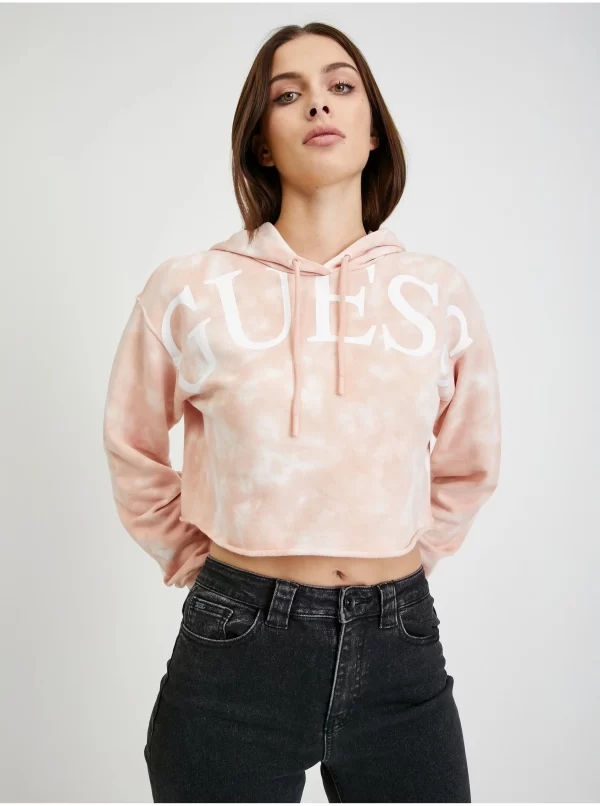 Guess Sweatshirt Orange - Women
